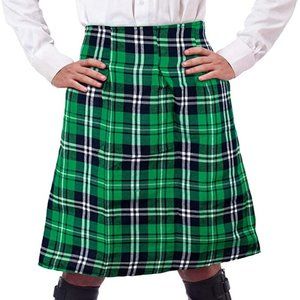 Irish Plaid Green Kilt from Amazon